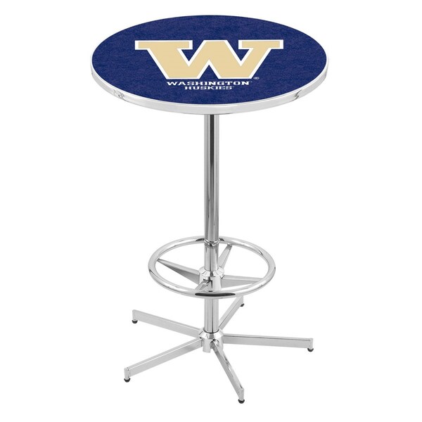 42" Chrome Washington Pub Table